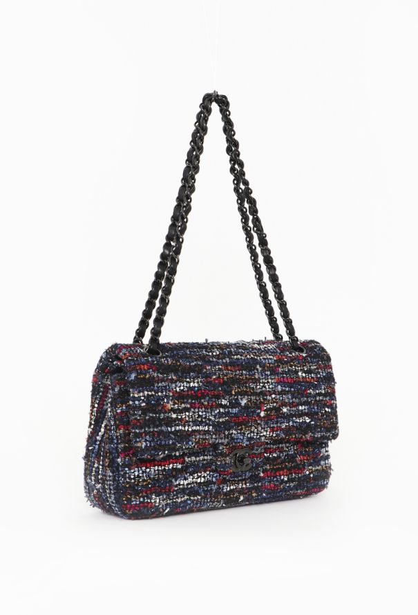 Chanel Tweed Medium Timeless Bag - 3 Chanel Tweed Medium Timeless Bag - 3
