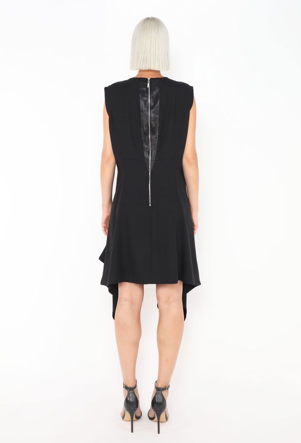 Louis Vuitton Asymmetrical Silk Trumpet Dress - 4