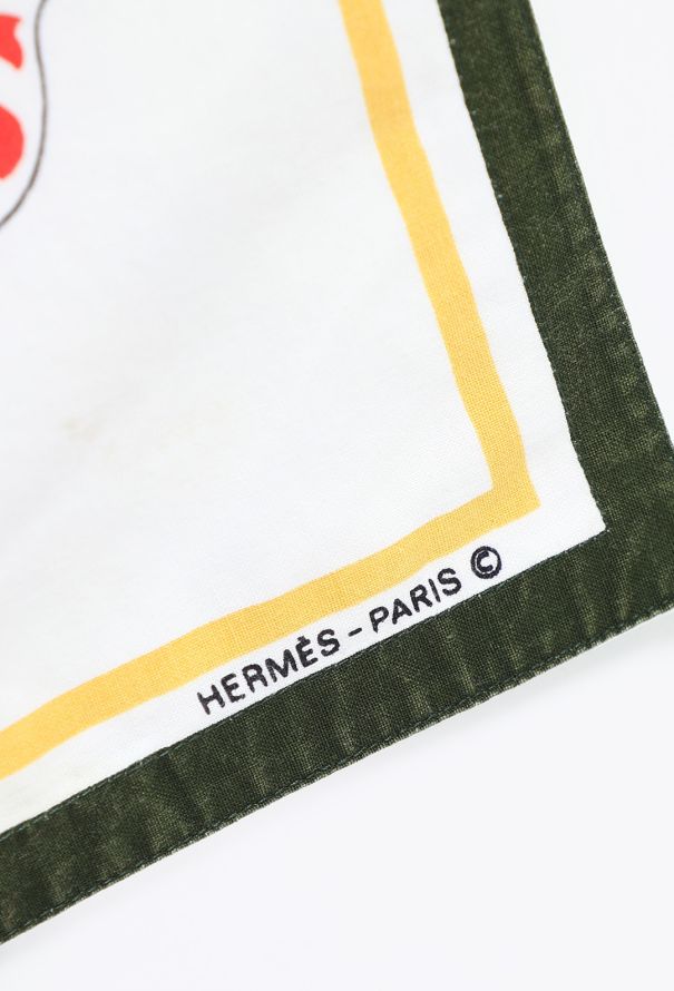 Hermès Vintage Floral Placemats Set of 6 - 5
