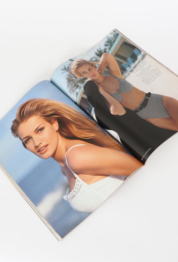 VOGUE UK 1992 Christy, Claudia and Karen Cover Trio - 6