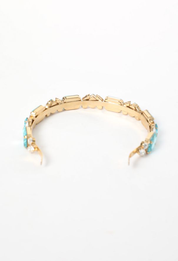 Dolce & Gabbana Aquamarine Crystal Headband - 5