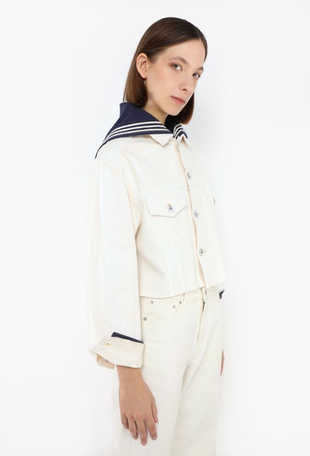 Miu Miu 2025 x Catherine Martin Upcycled Sailor Jacket - 5