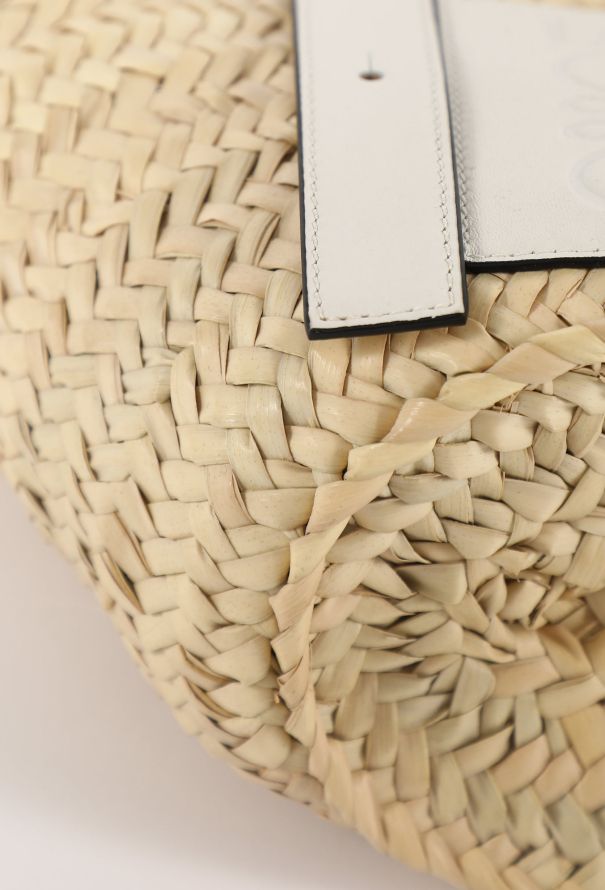 Loewe 2021 Raffia Small Basket Bag - 7