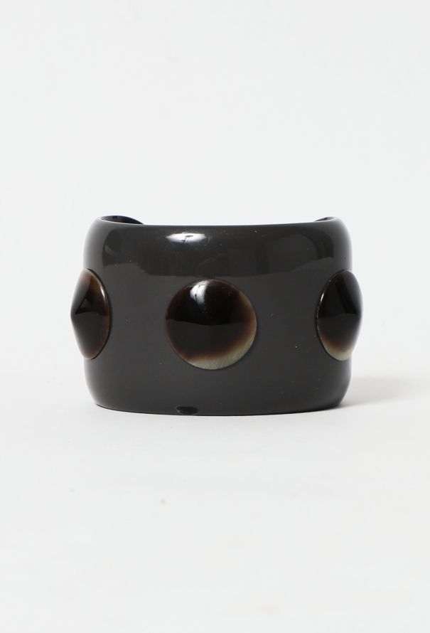 Hermès Lacquered Horn Cuff - 1