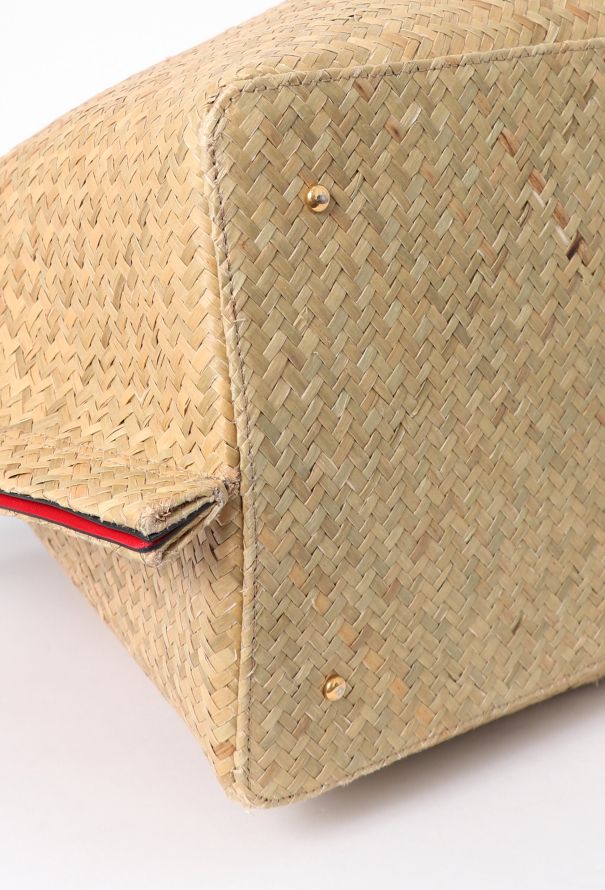 Valentino Raffia Vlogo Escape Tote Bag - 7 Valentino Raffia Vlogo Escape Tote Bag - 7