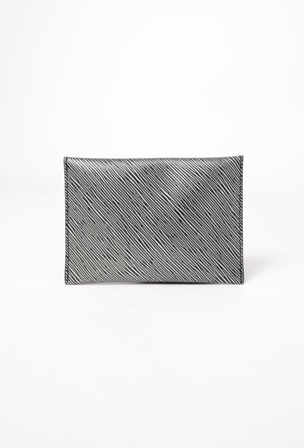 Louis Vuitton Silver Epi Envelope Pouch - 3 Louis Vuitton Silver Epi Envelope Pouch - 3