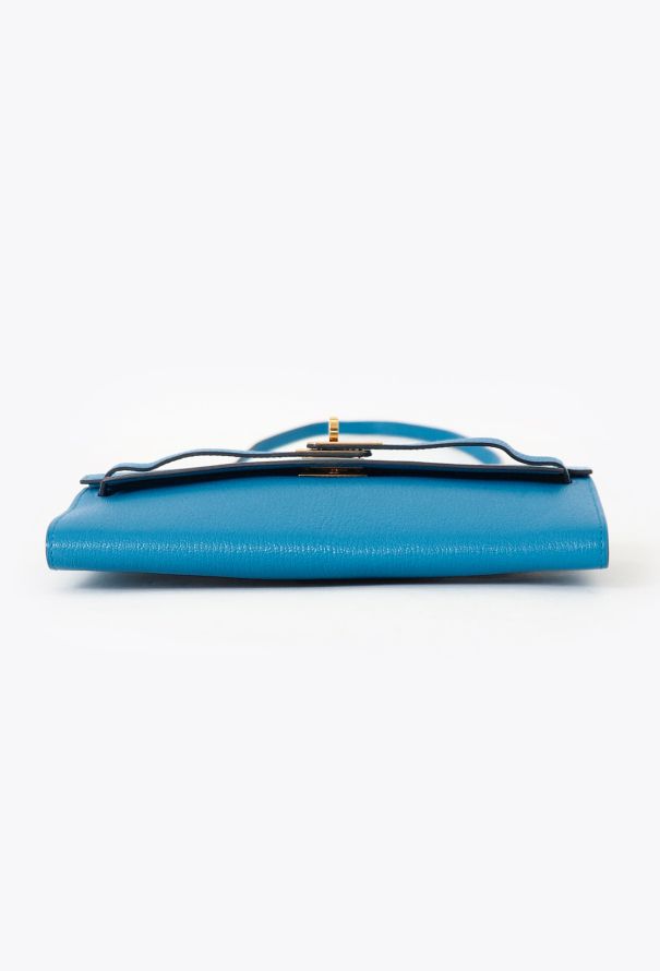 Hermès 2021 Bleu Frida Mysore Kelly To Go - 6 Hermès 2021 Bleu Frida Mysore Kelly To Go - 6