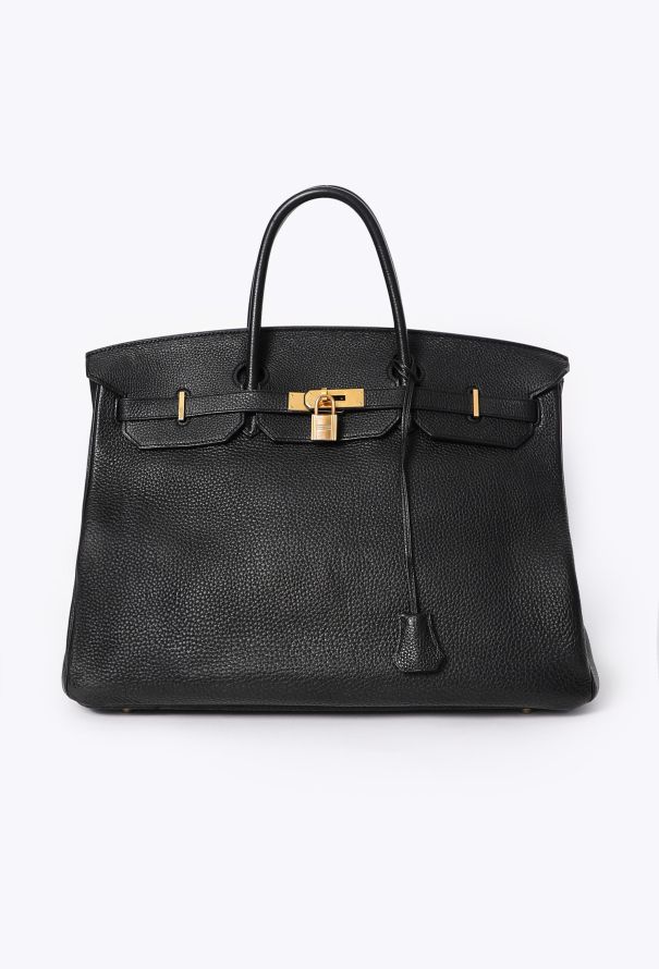 Hermès Black Togo Birkin 40 - 1