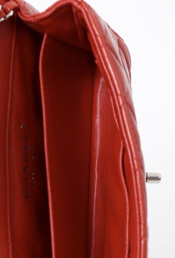 Chanel Red Mini Rectangular Timeless Bag - 12 Chanel Red Mini Rectangular Timeless Bag - 12