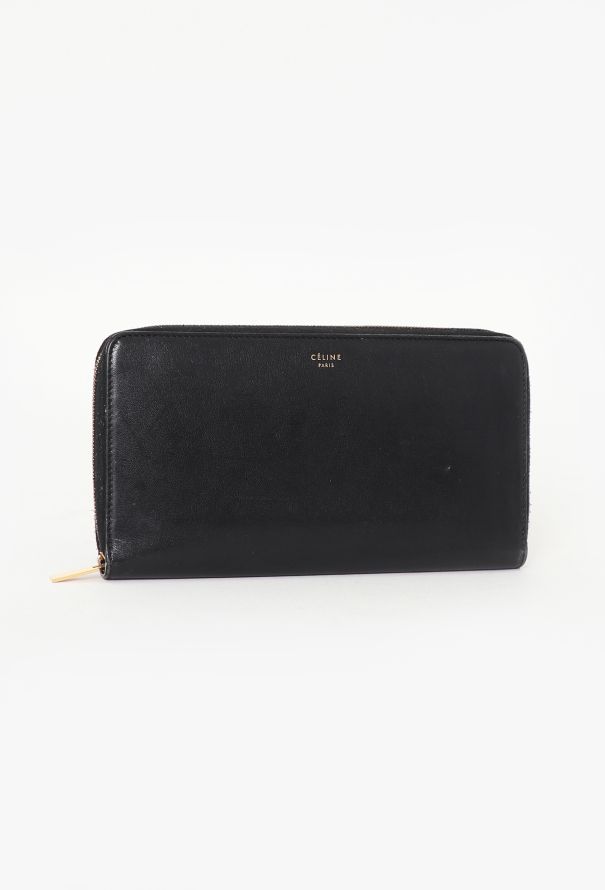 Céline Black Smooth Leather Wallet - 2