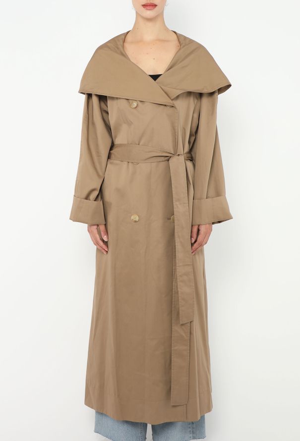 The Row S/S 2022 Augusta Belted Poplin Trench - 6