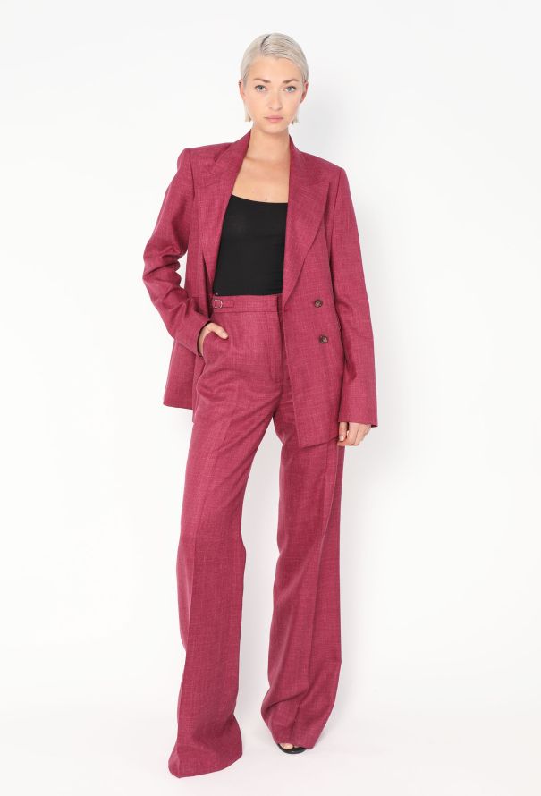 Gabriela Hearst S/S 2019 Angela Linen Suit Ensemble - 1