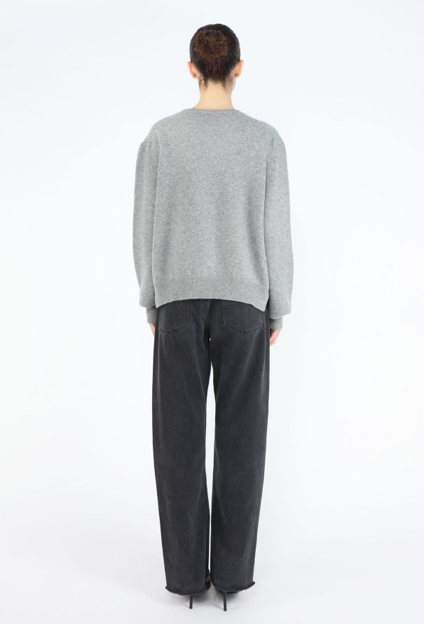 Céline Cashmere Triomphe Sweater - 3