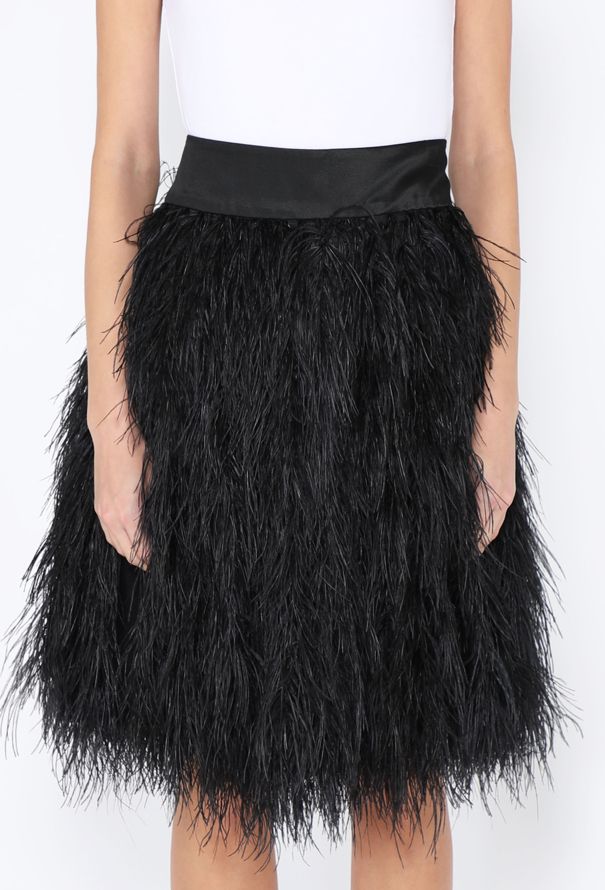 Alexander McQueen S/S 2004 'Deliverance' Feather Skirt - 4