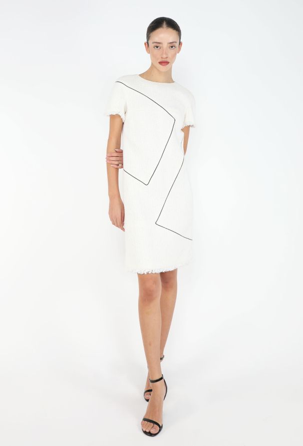 Chanel S/S 2012 Geometric Tweed Dress - 1