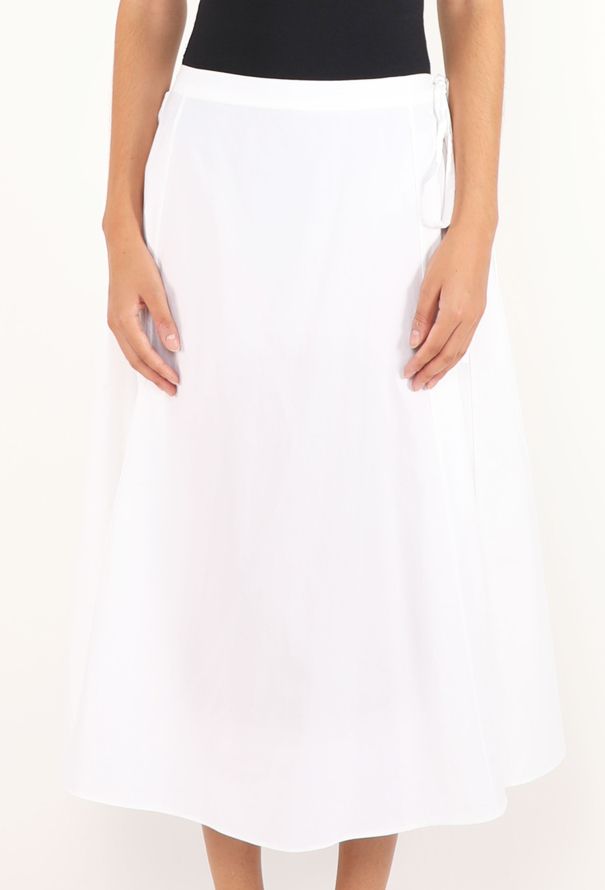 The Row Fleur Cotton Flared Skirt, 2024 - 2