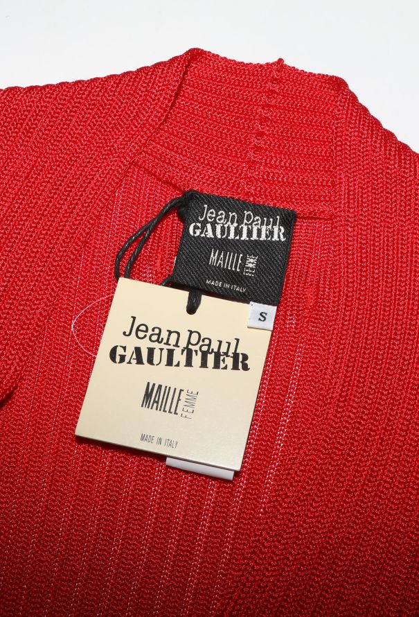 Jean Paul Gaultier '90s Ribbed Knit Top - 4