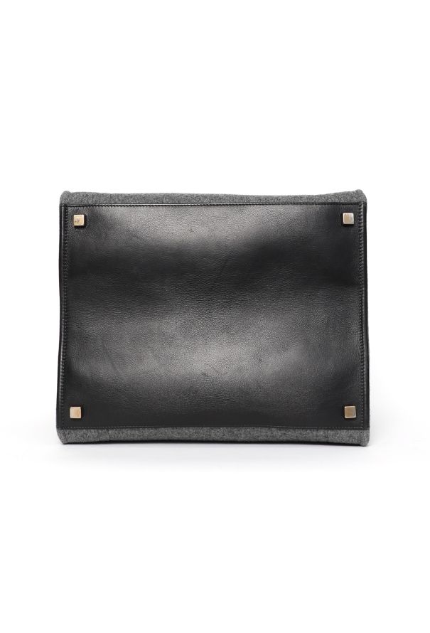 Céline Luggage Medium Wool Tote Bag - 5