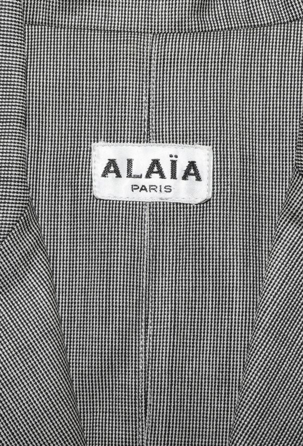 Alaïa RARE F/W 1988 Cinched Trench Blazer - 7