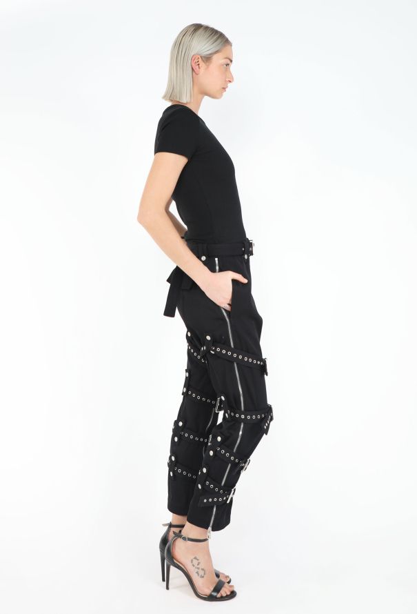 Loewe F/W 2021 Eyelet Bondage Trousers - 5