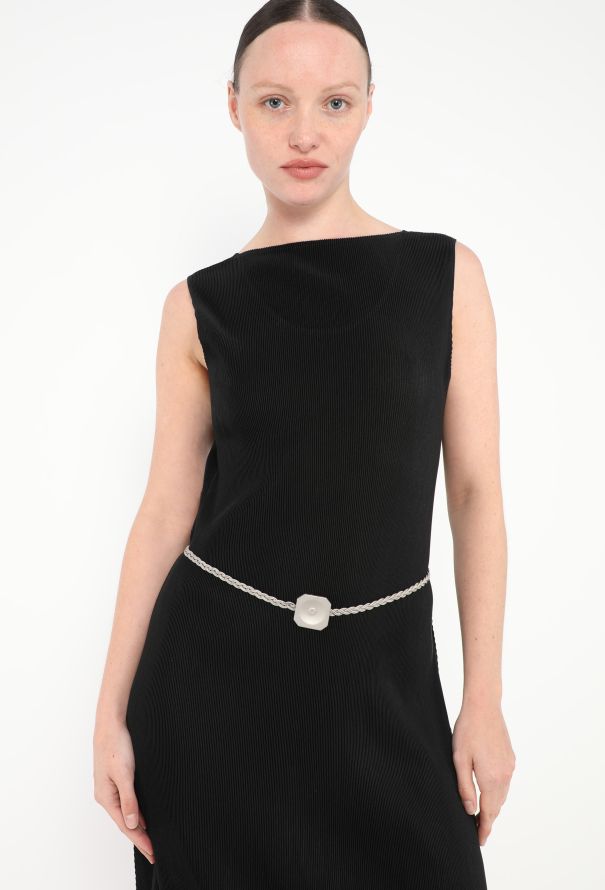 Chanel 1999 'CC' Textured Braided Belt - 1