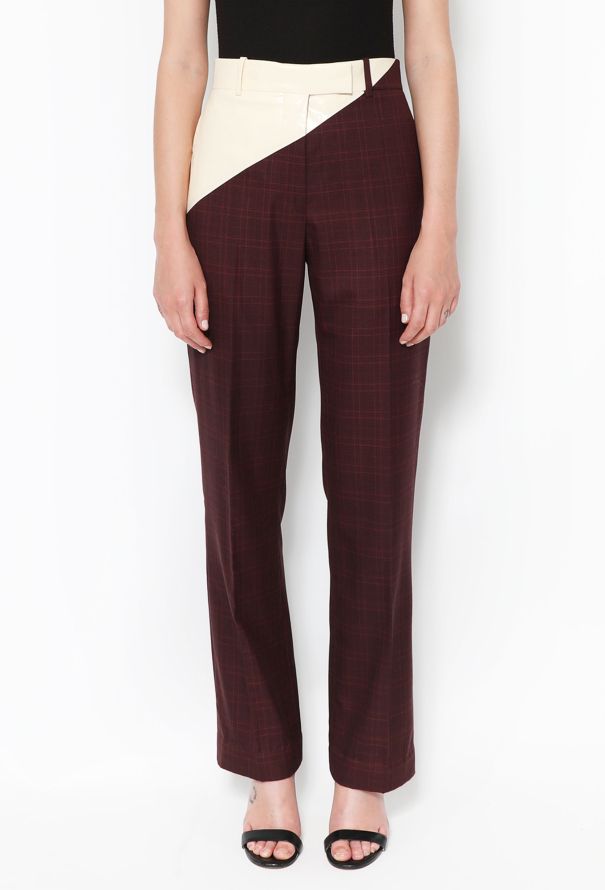 Calvin Klein 205W39NYC Checkered Trousers - 2