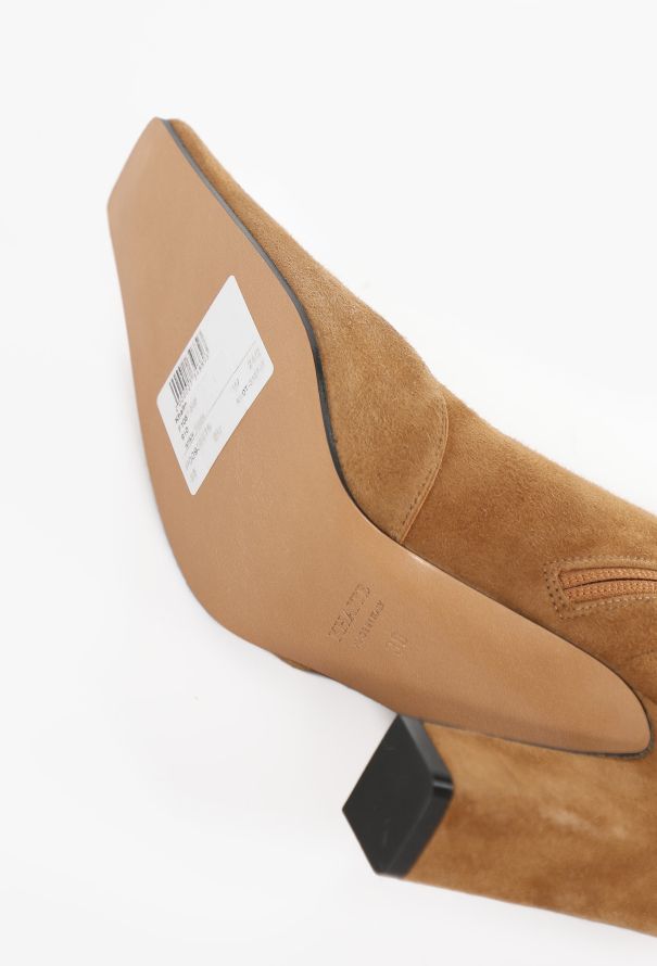 Khaite F/W 2024 Nevada Suede Ankle Boots - 6