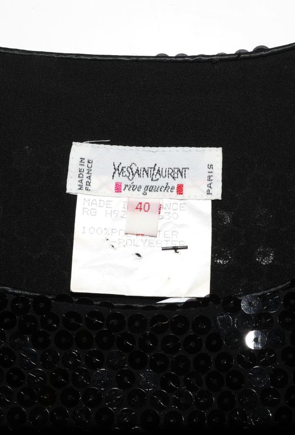 Saint Laurent 1992 Sequin Tank Top - 4 Saint Laurent 1992 Sequin Tank Top - 4