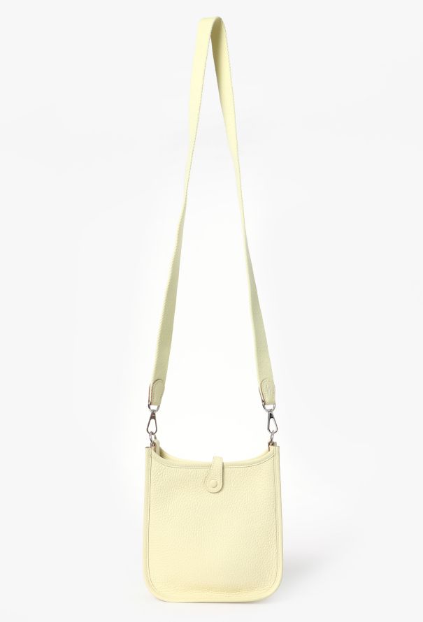 Hermès Amazone Jaune Milton Mini Evelyne Bag - 4 Hermès Amazone Jaune Milton Mini Evelyne Bag - 4