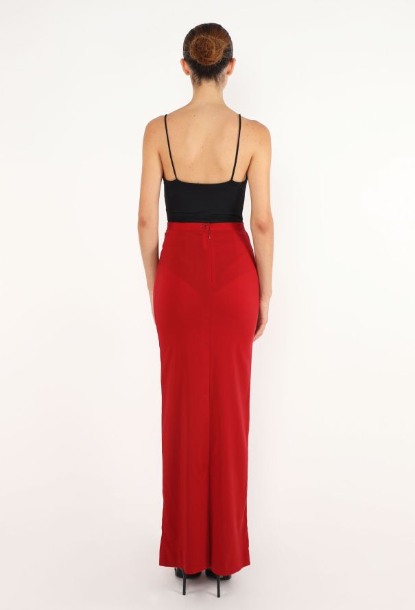 Dolce & Gabbana Column Maxi Skirt, 1990s - 4