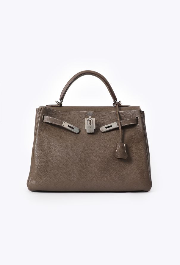 Hermès Étoupe Clémence Kelly Retourné 32 - 3