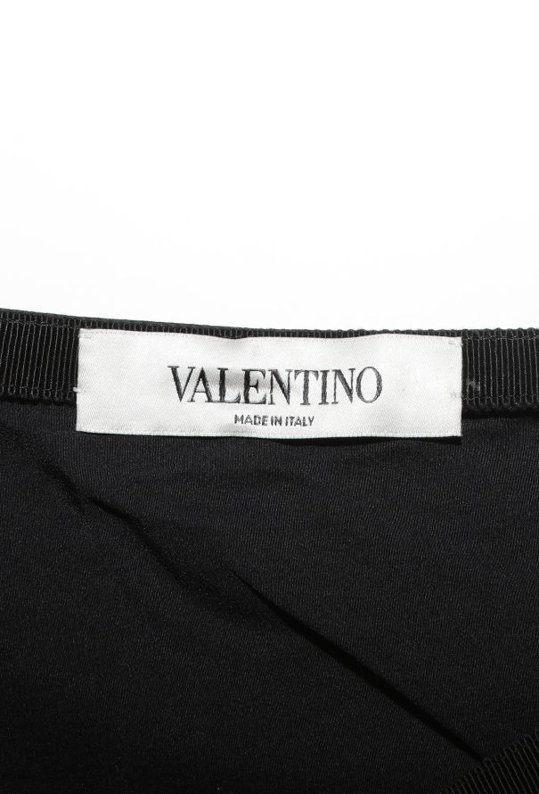 Valentino Peony Print Silk Skirt - 5