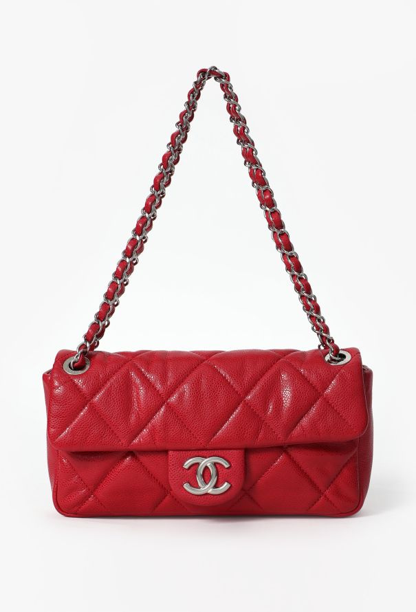 Chanel Classic Quilted Glazed Caviar Flap Bag - 1