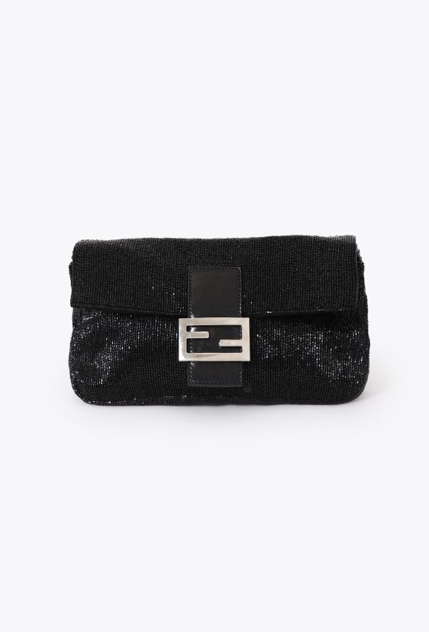 Fendi RARE Vintage Beaded Baguette Bag - 1