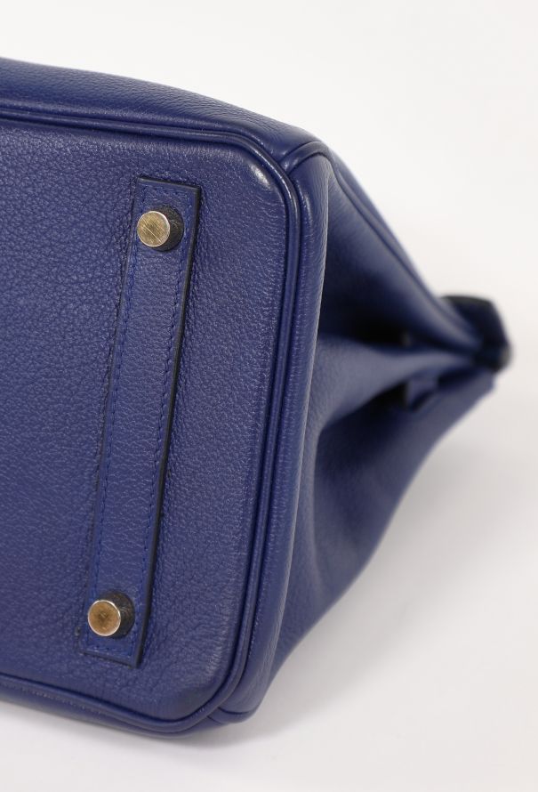 Hermès Bleu Sapphire Togo Birkin 30 - 10