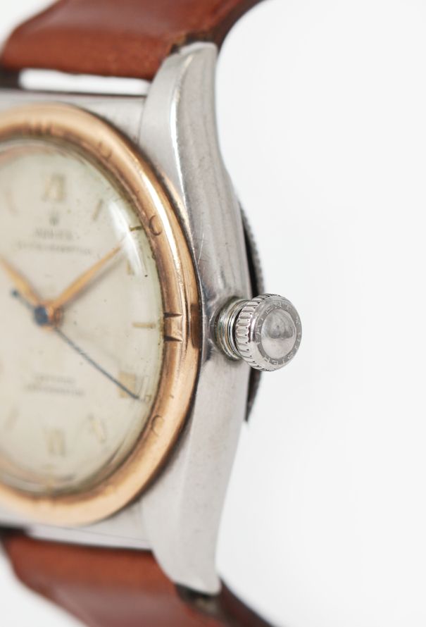 Rolex RARE 1950s Oyster Perpetual Bubble Back Watch - 5