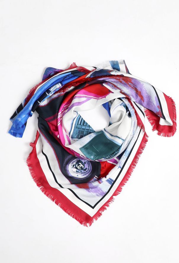 Chanel Resort 2017 'Coco Cuba' Maxi Shawl - 4