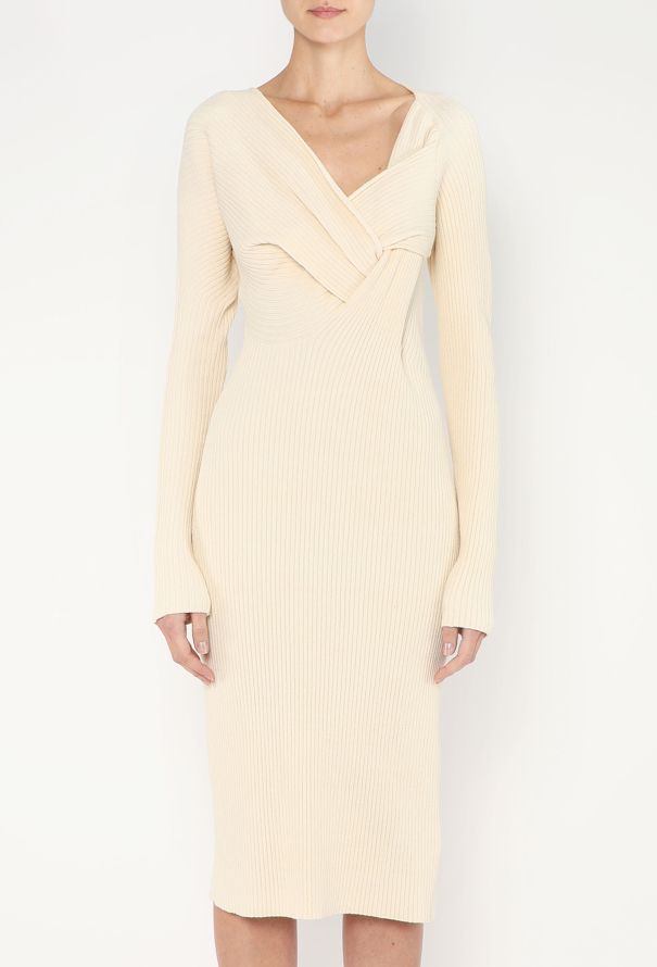 Bottega Veneta Resort 2020 Knotted Ribbed Dress - 1