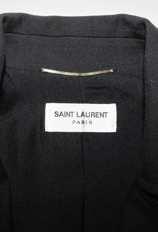 Saint Laurent S/S 2021 Belted Twill Jumpsuit - 6