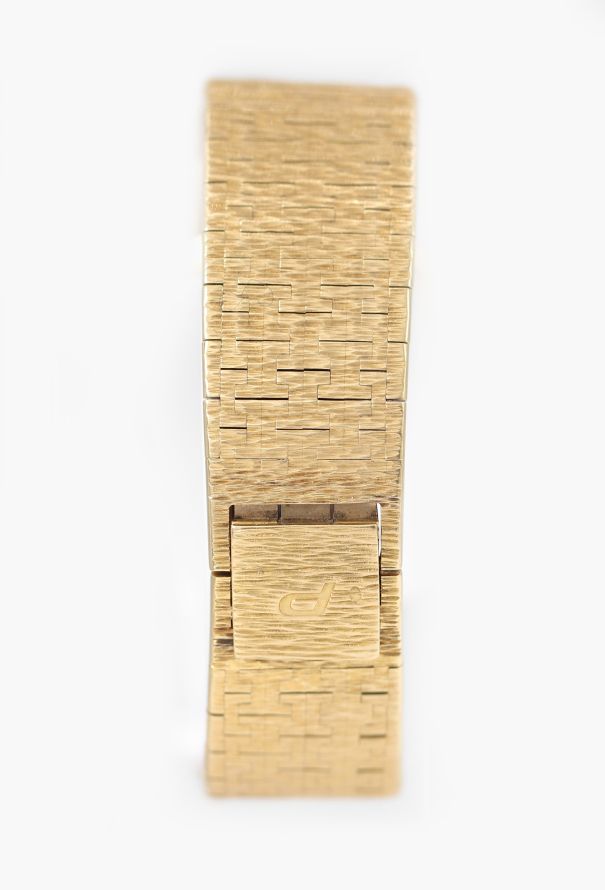 Piaget Ultra Rare 1970s 18k Yellow Gold & Jade Watch - 4