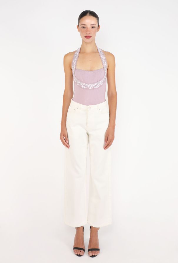 Alaïa Open-Back Halter Set, S/S 1992 - 4