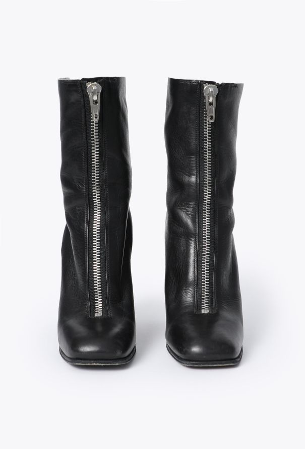 Céline F/W 2012 Nappa Zip Boots - 3