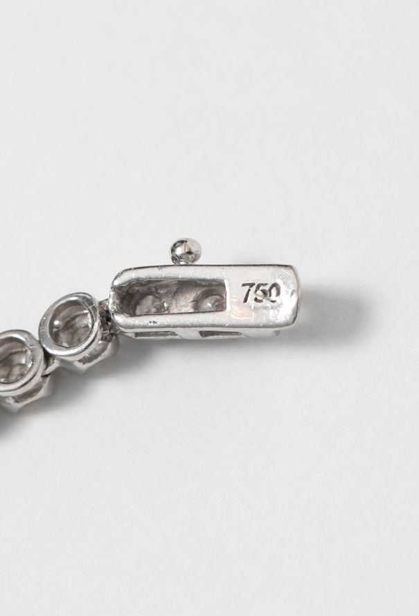 Vintage Fine Jewelry 18k White Gold & 7.5 Carats Diamond Necklace - 6 Vintage Fine Jewelry 18k White Gold & 7.5 Carats Diamond Necklace - 6