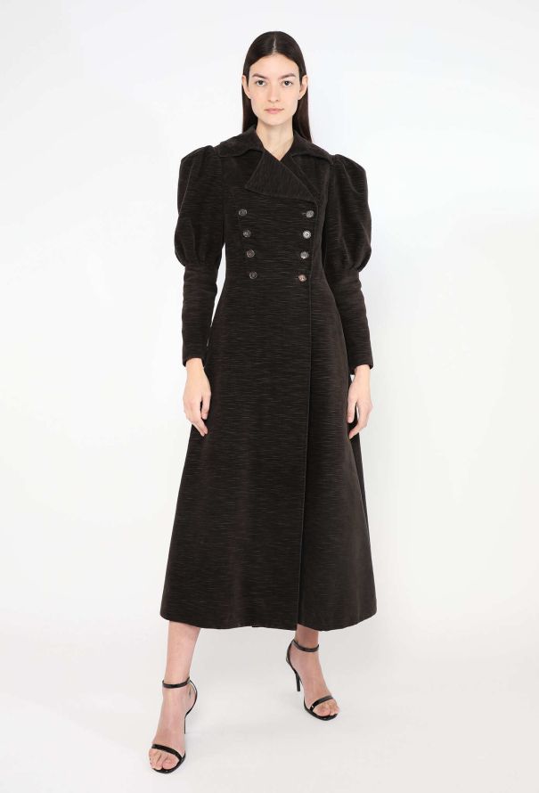 Saint Laurent Fall 1970  Corduroy Coat - Collector - 7 Saint Laurent Fall 1970  Corduroy Coat - Collector - 7