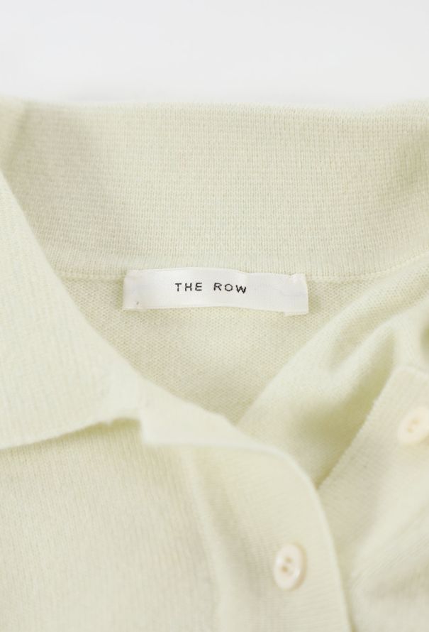 The Row 2023 Olin Cashmere Polo Top - 6