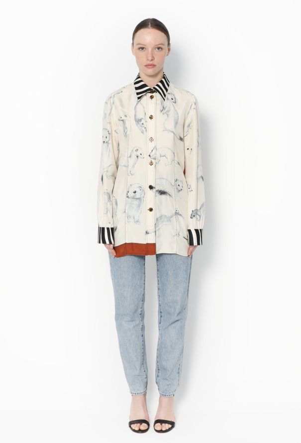 Céline Wonderland Silk Blouse, F/W 2015 - 3