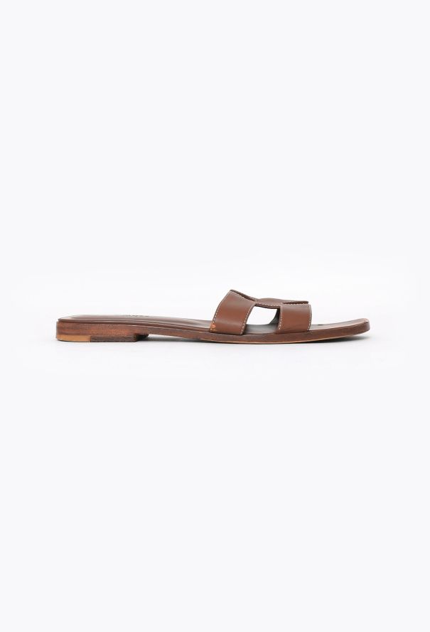 Hermès 'Oran' Calfskin Sandals - 4 Hermès 'Oran' Calfskin Sandals - 4