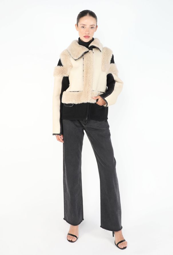 Chloé Reversible Lambskin Shearling Jacket - 2