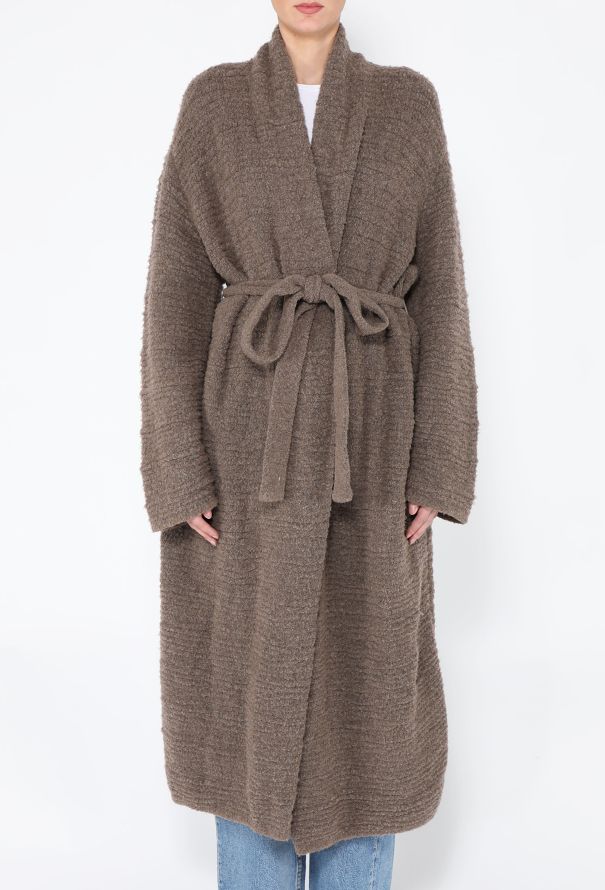 The Row 2020 Atra Bouclé Belted Cardigan - 4