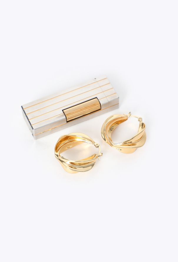 Céline Resort 2018 Twisted Hoop Earrings - 7 Céline Resort 2018 Twisted Hoop Earrings - 7